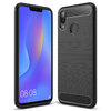 Flexi Slim Carbon Fibre Case for Huawei Nova 3i - Brushed Black